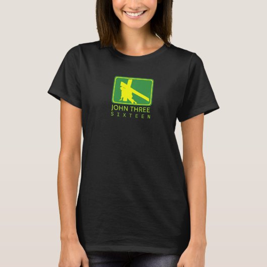 Christian Farmer Farming Farm Owner  Amp Scripture T-Shirt (Vorderseite)