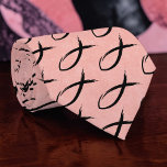 Christian Fish Christianity Custom Necktie Krawatte<br><div class="desc">This custom necktie allows you to proudly display your Christian faith with others.  Perfect for various occasions,  this necktie makes a thoughtful gift or a personal statement.</div>
