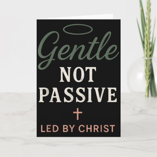 Christian Gentle Parenting Raising Disciples Mom G Karte (Vorderseite)