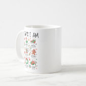 Christian God Say I Am Christmas Jesus Faith Bible Kaffeetasse (Vorderseite Links)