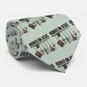 Christian Hooked on Jesus Custom Necktie Krawatte (Gerollt)