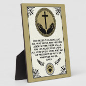 Christian House Blessing Fotoplatte (Seite)