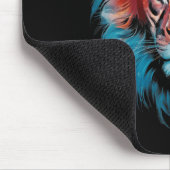 Christian I Can Do All Thing Through Christ Lion F Mousepad (Ecke)