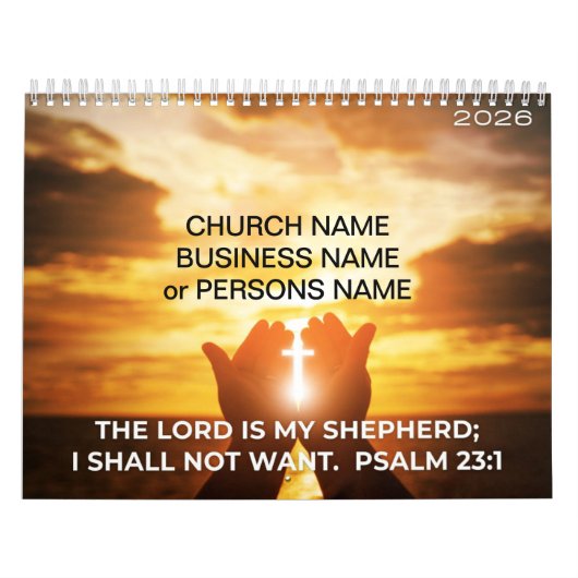 Christian Inspirational 2026 Calendar Kalender (Titelbild)