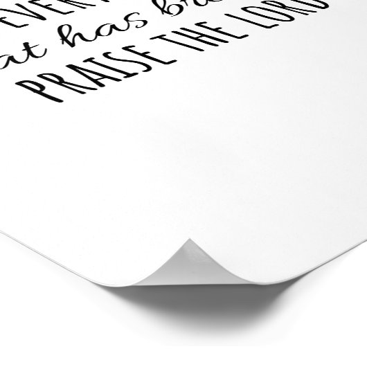 Christian Inspirational Poster (Ecke)