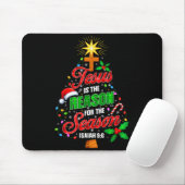 Christian Is The Reason For The Season Christmas X Mousepad (Mit Mouse)
