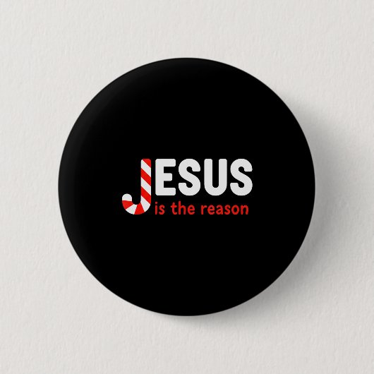 Christian Jesus Is The Reason For The Season Chris Button (Vorderseite)