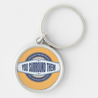 Christian Keychain with Bible Verse Blessing Schlüsselanhänger