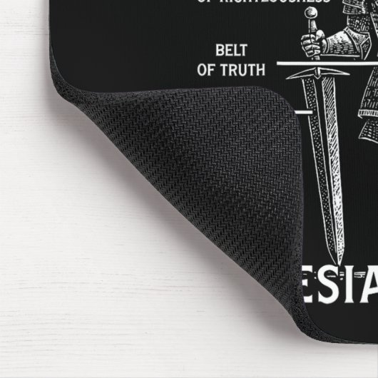 Christian Knights Templar Medieval Knight Armor Of Mousepad (Ecke)