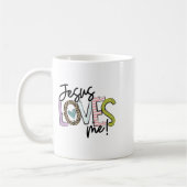 Christian Love Quote Gift For New Believers Jesus  Kaffeetasse (Links)