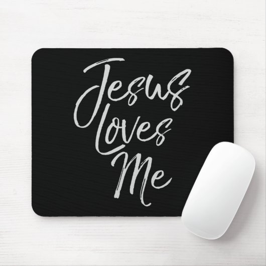 Christian Love Quote Gift For New Believers Jesus Mousepad (Mit Mouse)