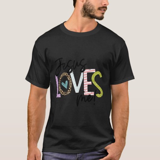 Christian Love Quote Gift For New Believers Jesus T-Shirt (Vorderseite)