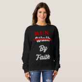 Christian Marathon Runner Sweatshirt (Vorne ganz)