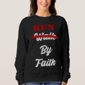 Christian Marathon Runner Sweatshirt (Vorderseite)
