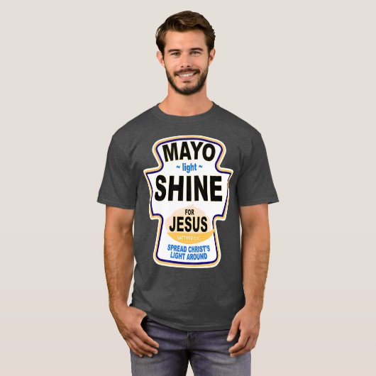 Christian Mayo Light Shine Jesus Tee (Vorne ganz)