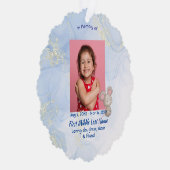 Christian Memorial Keepsake Cute Little Mouse Ornament Karte (Rechts)