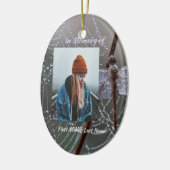 Christian Memorial Keepsake Dragonfly Dewdrops Keramik Ornament (Links)