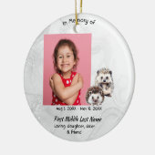 Christian Memorial Keepsake Hedgehog Children Keramik Ornament (Links)