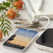 Christian Memorial Western Horse Back Riding  Schlüsselanhänger (Vorderseite rechts)