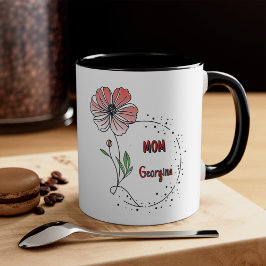 "Christian Messages for Mom: Messages of Love and  Zweifarbige Tasse