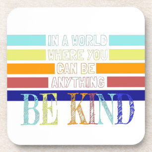 Christian Miracle Worker BE Kind Getränkeuntersetzer