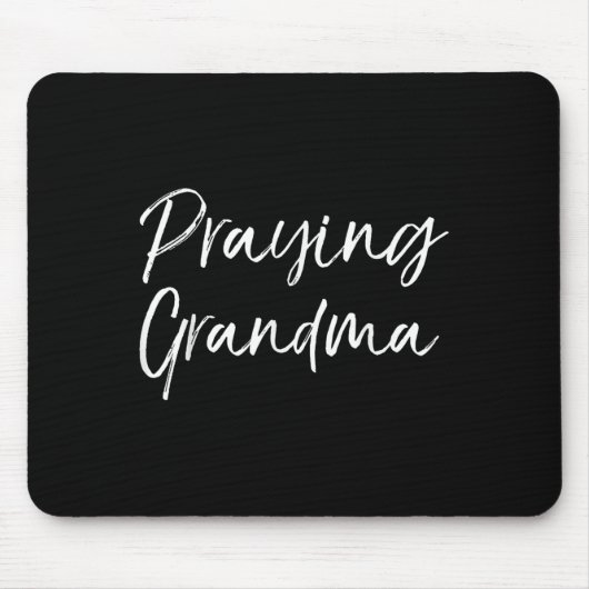 Christian Mother's Day Gift Prayer Warrior Praying Mousepad (Vorne)