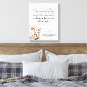 Christian Motivational Wall Art (Editable) Leinwanddruck (Insitu (Schlafzimmer))