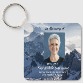 Christian Mountains Alpine Memorial Keepsake Schlüsselanhänger (Vorderseite)