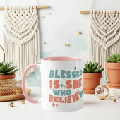 Christian Mug, Religious Mug, Scripture Mug Tasse