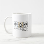 Christian Nativity Scene The Greatest Gift Of All Kaffeetasse (Links)