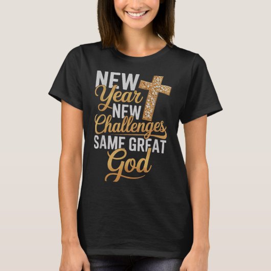 Christian New Years 2026 Happy New Year Same Great T-Shirt (Vorderseite)