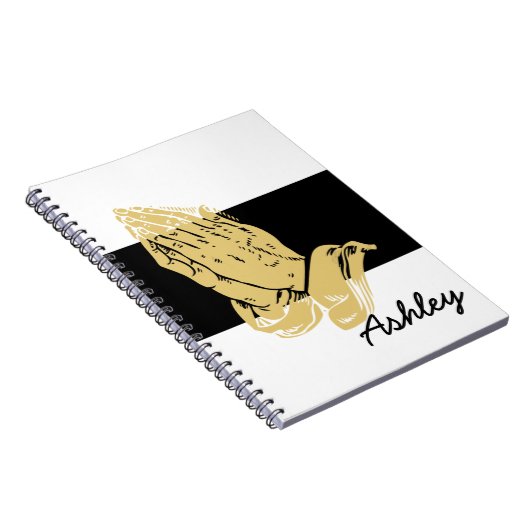 Christian Notebook-Custom Name Notizblock (Rechte Seite)