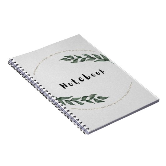 Christian Notebook for Bible Journaling Notizblock (Rechte Seite)