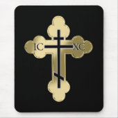 Christian orthodox cross mousepad (Vorne)