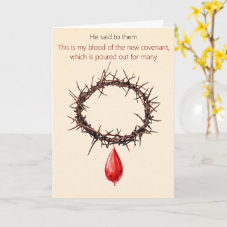 Christian Passover Card Karte