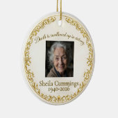 Christian Personalized Ornament Memorial (Rechts)