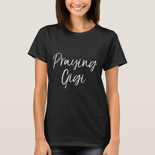 Christian Prayer Mother's Day Gift For Grandma Pra T-Shirt (Vorderseite)