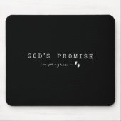 Christian Pregnancy God'promise In Progresfaith Ba Mousepad (Vorne)