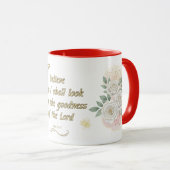Christian Psalm 27:13 Coffee Mug Tasse (VorderseiteRechts)