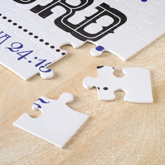 Christian Puzzle With The Bible Scriptur Joshua 24 (Seite)