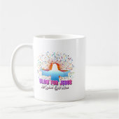 Christian Religious Glow For Jesus Let Your Light Kaffeetasse (Links)