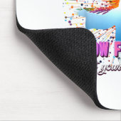 Christian Religious Glow For Jesus Let Your Light  Mousepad (Ecke)