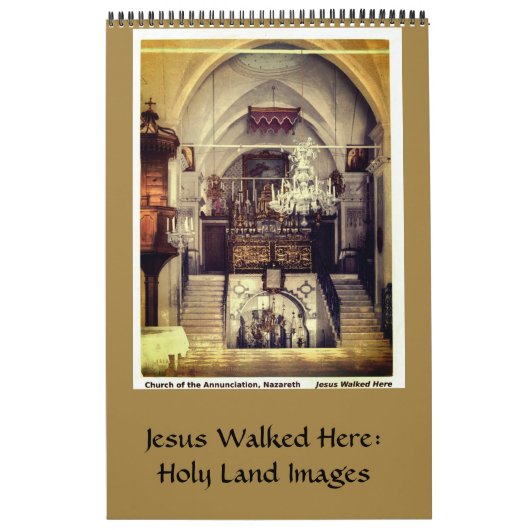 Christian Religious Holy Jesus Sites  Kalender (Titelbild)