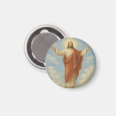 christian Religious Jesus Magnet (Vorderseite/Rückseite)