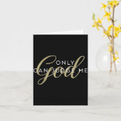 Christian Religious Men And Women Only God Can Jud Karte (Gelbe Blume)