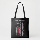 Christian Religious One Nation Under God Tasche (Vorderseite)