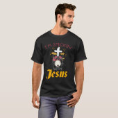 Christian Rock Drummers  Print Sticking With Jesus T-Shirt (Vorne ganz)