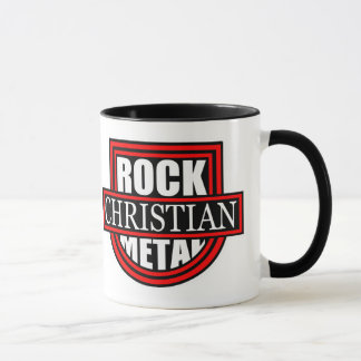 Christian Rock/Metal White/Black Coffee Mug Tasse
