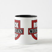 Christian Rock/Metal White/Black Coffee Mug Tasse (Zentrum)