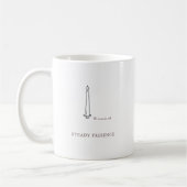 Christian Sacrament God parent Minimalist Mug Gift Kaffeetasse (Links)